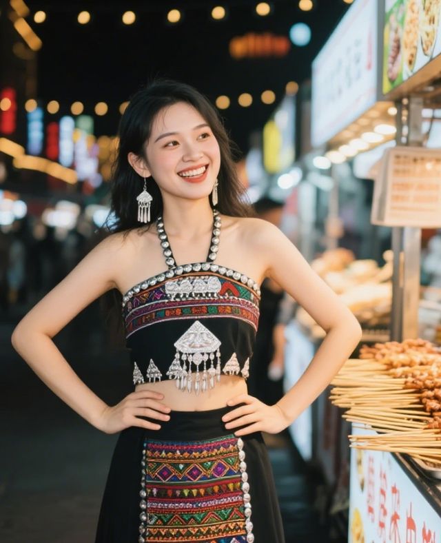 在版納的星光下，探索夜市旁的溫柔角落