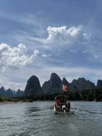 Bamboo rafting from XingPin