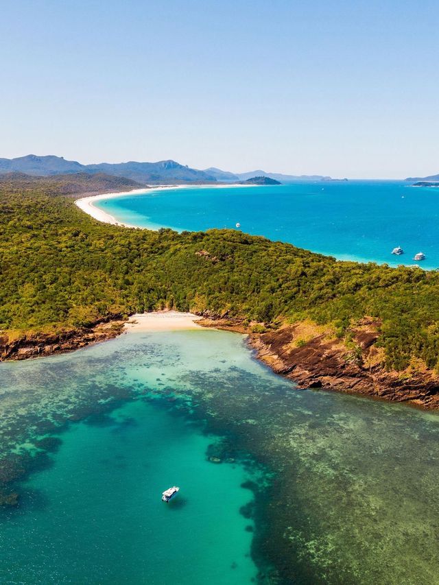 澳洲極致浪漫｜聖靈群島，心形礁與白天堂的協奏