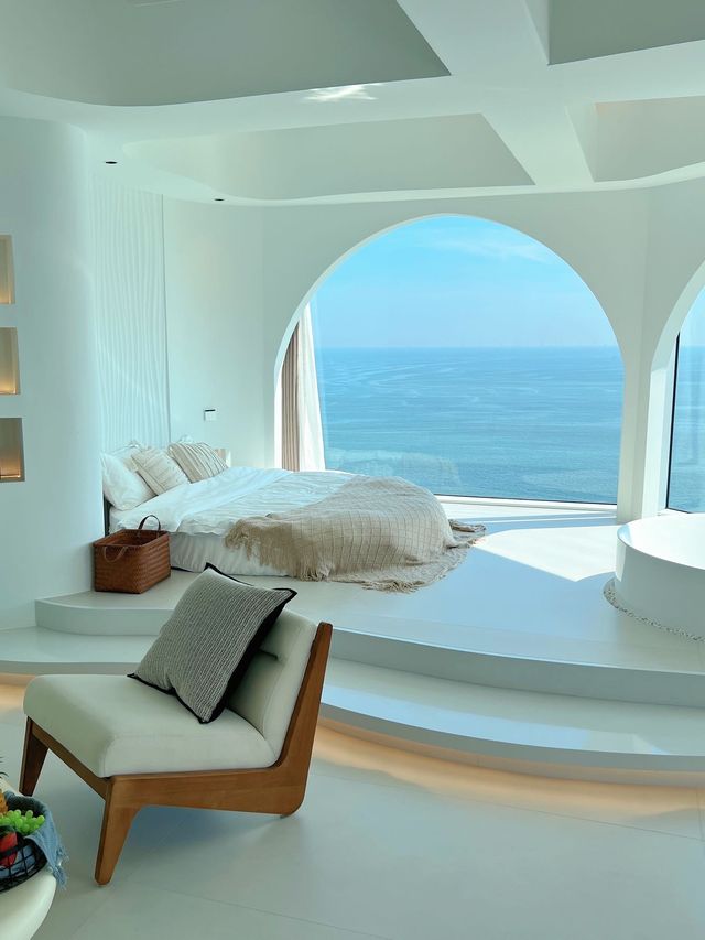 汕頭南澳島｜住進「海上聖托里尼」，把整片藍海抱進房間