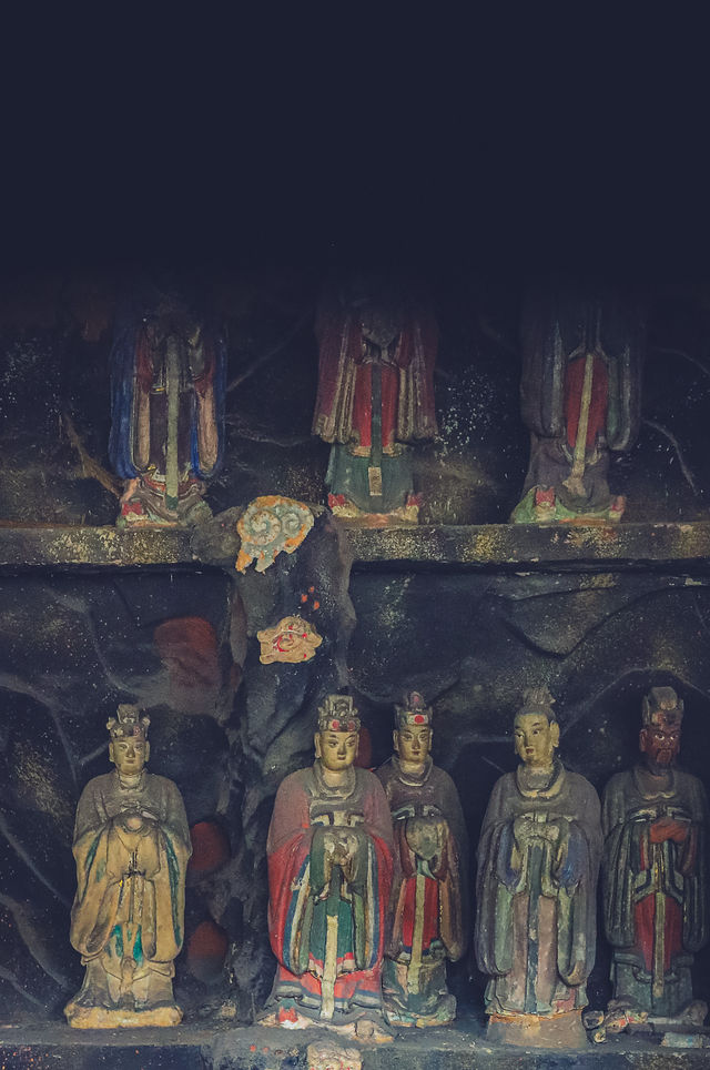 首次曝光，99%的人沒見過—明代道教全堂塑像