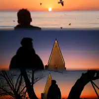 冬季阿那亞｜在日出之前