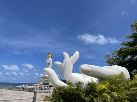 壮観な海上観音は写真映え抜群の必見スポット。 | Trip.com 三亜