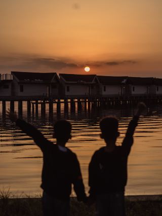 Weekend Getaway & Spring Outing | Relaxing with Kids at Dianshan Lake in Shanghai