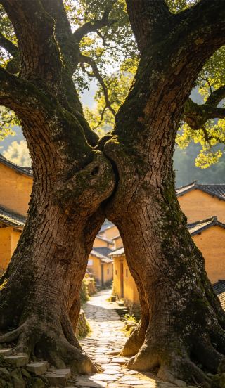 被《國家地理》蓋章！這座江南古村，把黃昏焊在了牆上
