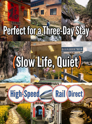 3 days of slow living | 4 quiet small towns accessible by high-speed rail