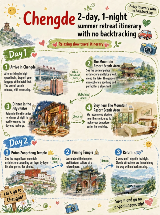 Summer getaway in Chengde from August to September, 3 days 2 nights no detour family trip, first-timers can follow this plan
