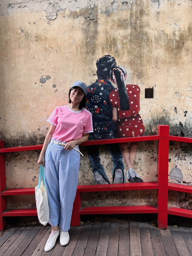Impressive murals at Kwai Chai Hong