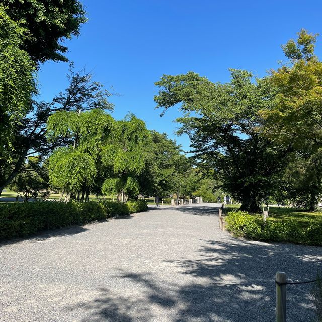 Motorikyu Nijo castle garden 
