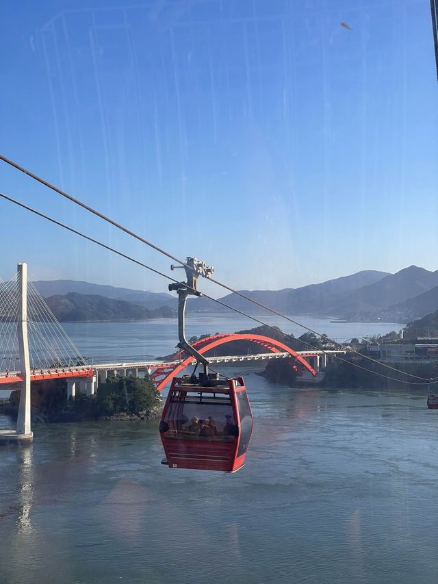 산과 바다를 모두 즐길 수 있는 사천바다케이블카🩵