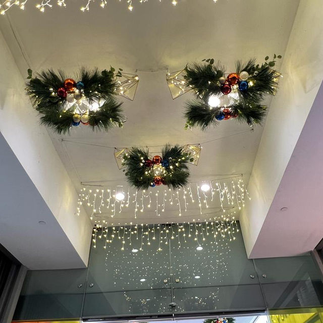 Ion Orchard festival lights