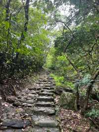 The fastest way to reach one of the top 3 sharpest peaks in Hong Kong