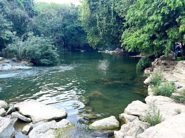 🏕️แก่งสวยธารใส ลานกางเต็นท์ลับ ที่ไม่ลับอีกต่อไป 