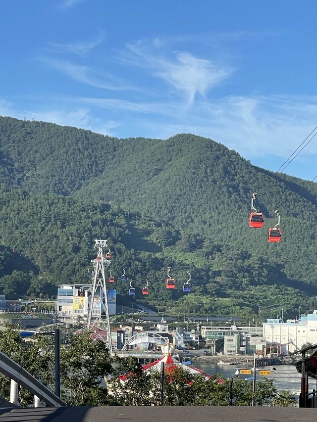 산과 바다를 모두 즐길 수 있는 사천바다케이블카🩵