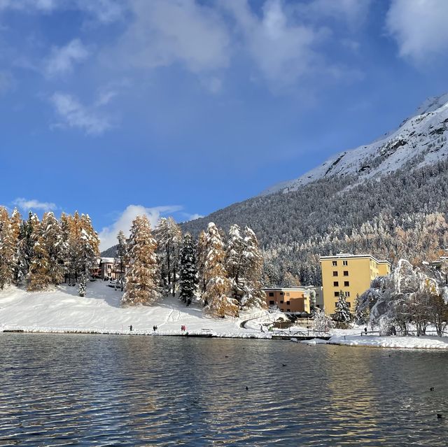 Winter Bliss at Lake St. Moritz