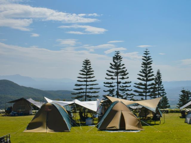 ลานกางแค้มป์ราคาหลักร้อย วิวหลักล้านนน~ 🏕️⛰️