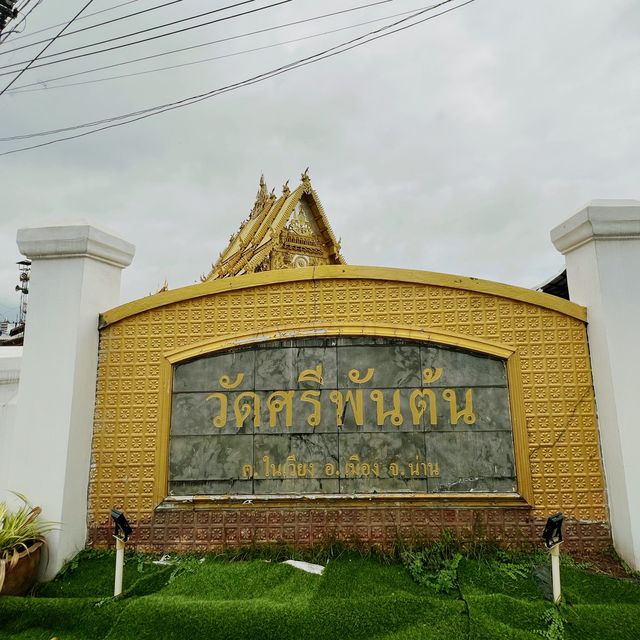 วัดทอง ของเมืองน่าน วัดศรีพันต้น🌟