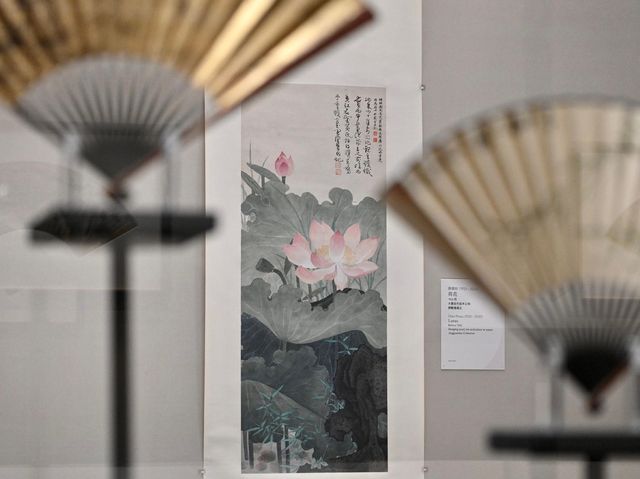 香港藝術館新中國書畫展覽展示靜觀樓和至樂樓捐贈藏品