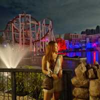 Universal Studios Singapore at Night