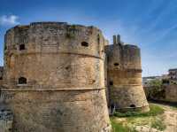 Sea and castles Beautiful Otranto 