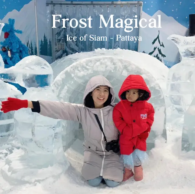 #ที่เที่ยวพัทยา #frostmagicaliceofsiampattaya 