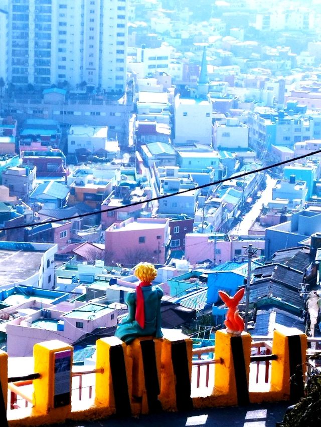 釜山甘川文化村....尋找小王子和狐狸的旅程