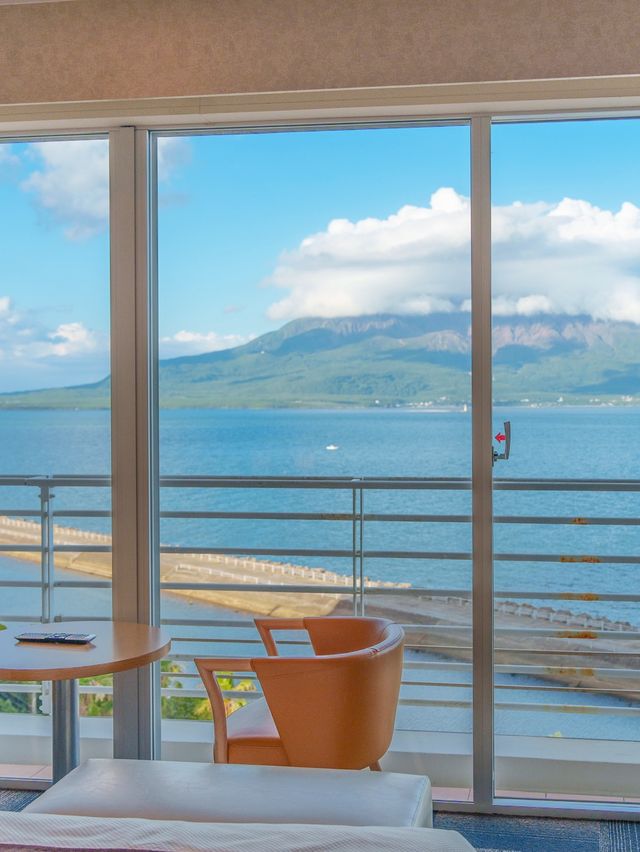 鹿兒島住宿推薦｜飽覽櫻島火山🌋絕美海景酒店