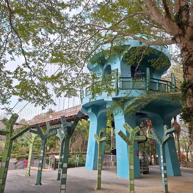 佔地廣，風景佳-竹崎親水公園