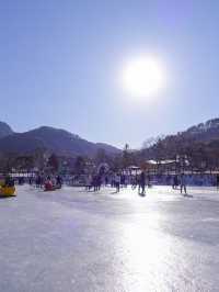 서울 근교 부담없이 놀러가기 좋은 포천 산정호수 썰매축제