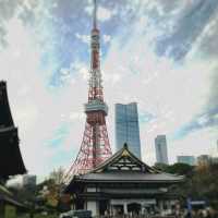 東京タワー近くの増上寺