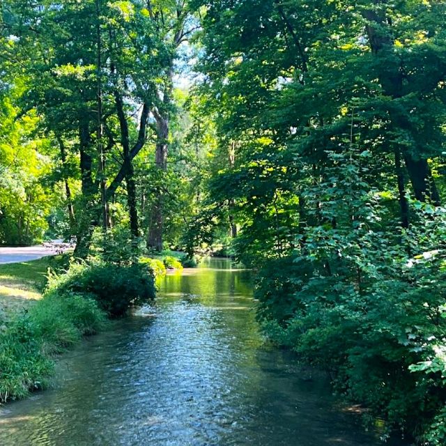 @ THE ENGLISH GARDEN, MUNICH.