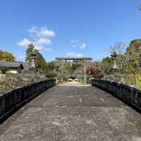 自然豊かな相良護国神社