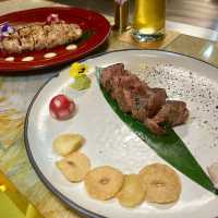 「平價鐵板燒套餐，$588起」