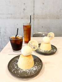 【福岡カフェ】チーズたっぷりのイタリアンプリンが美味しい！
