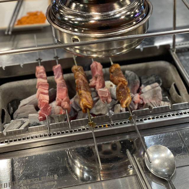 9900원에 즐기는 양꼬치