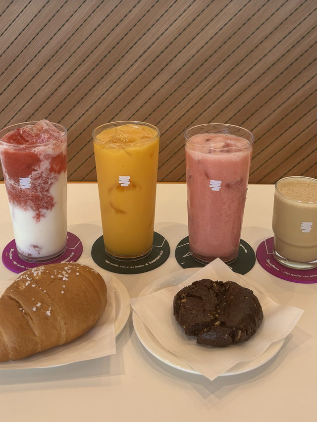상무지구 소금빵과 음료가 맛있는 카페,댄싱컵 상무역점