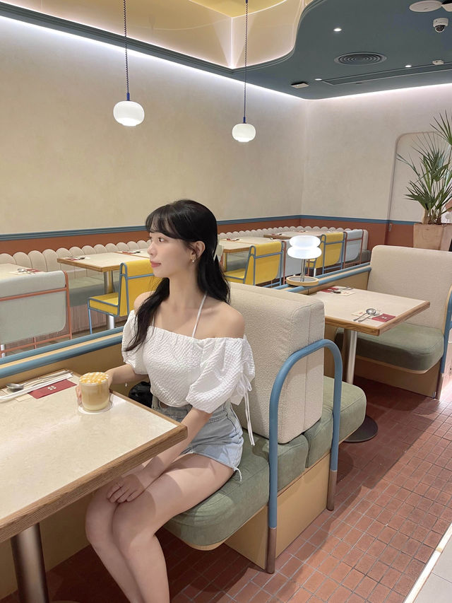尖沙咀打卡復古風韓式cafe-sips;;lban