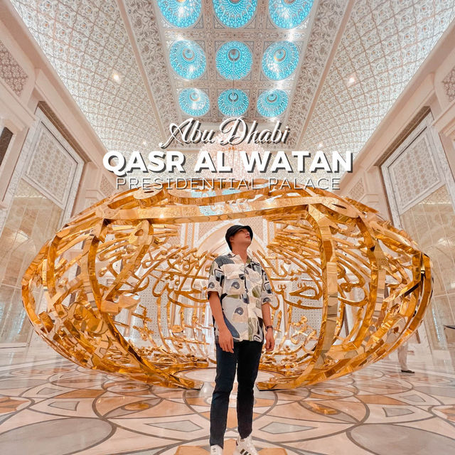 "Majestic Moments at Qasr Al Watan ✨"