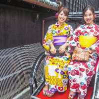 【愛知 犬山】コスパ抜群の人力車👩‍💻犬山城下町を浴衣でぶらり！👒💕