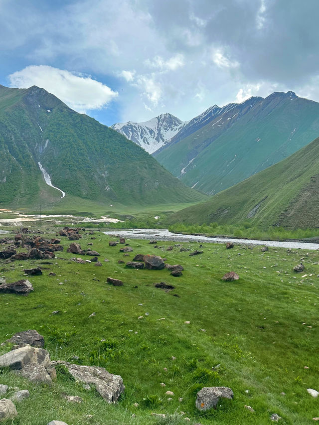 Truso Valley🇬🇪หมู่บ้านแห่งความฝัน