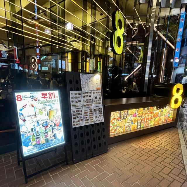【札幌・すすきの】夜パフェを楽しめるイタリアンダイニングバー「エイトライスフィールド カフェ すすきの店」