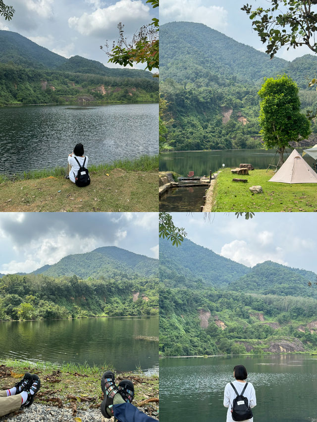 เปี่ยมสุขแกลมปิ้ง | จ.นครศรีธรรมราช 🛖⛰️🌳🌦️