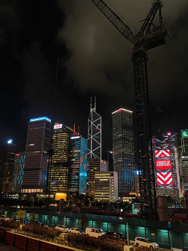 Romantic and Chill Walk at Central Pier, Hong Kong