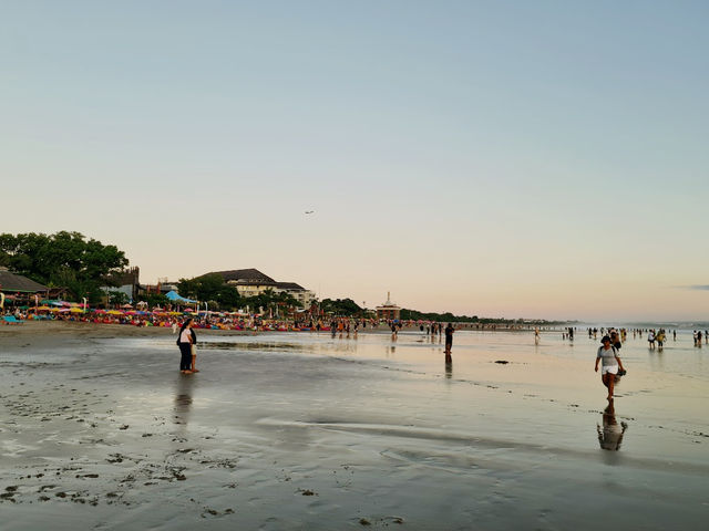 Sunset in Seminyak Beach