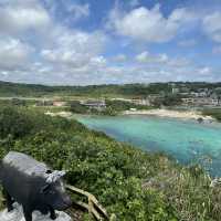 【沖縄/宮古島】エメラルドグリーンの海がみえる公園🩵💚