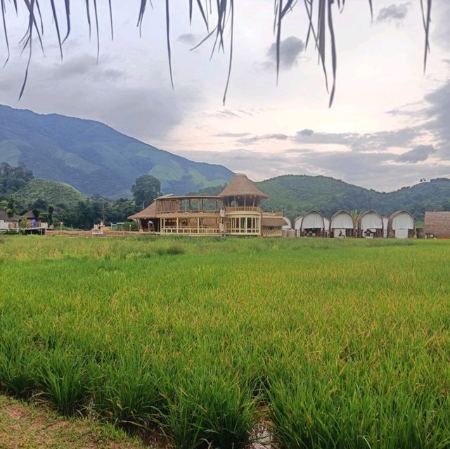 สะปันดีวิว ที่พักดีดีกลางทุ่งนา
