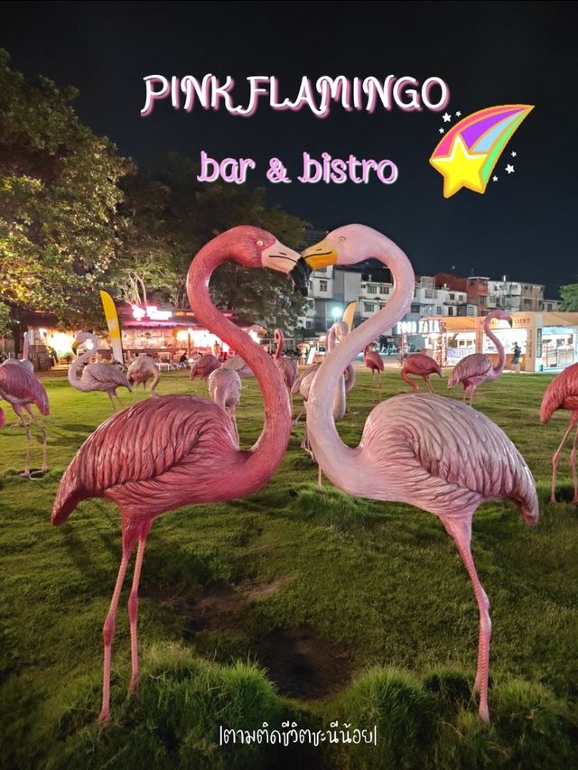 นั่งชิวร้าน Pink Flamingo 