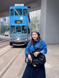 นั่งรถรางเที่ยวฮ่องกงฝั่งCentral และWan Chai