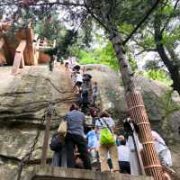 One day in Huashan mountian  