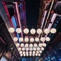 豫園逛夜市人潮